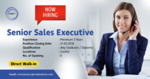 Senior Sales Executive (Enterprise Sales - Government and Private Sector)