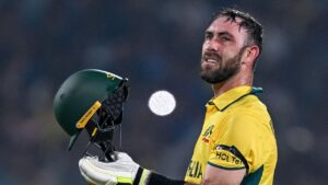 Australia's final action hero, Glenn Maxwell, went from deep melancholy to double-ton high.