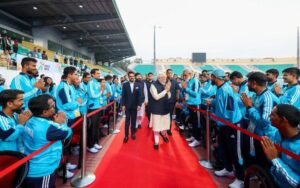 World Cup 2023 Final: PM Narendra Modi cheers on Virat Kohli and Rohit Sharma 