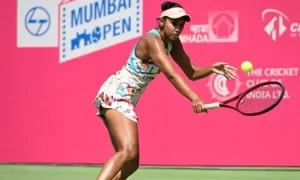 With a victory over second-seeded Nao Hibino, Shrivalli Bhamidipaty extends her incredible run. 