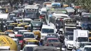 बैंगलोर की औसत यातायात गति में सुधार हो रहा है।