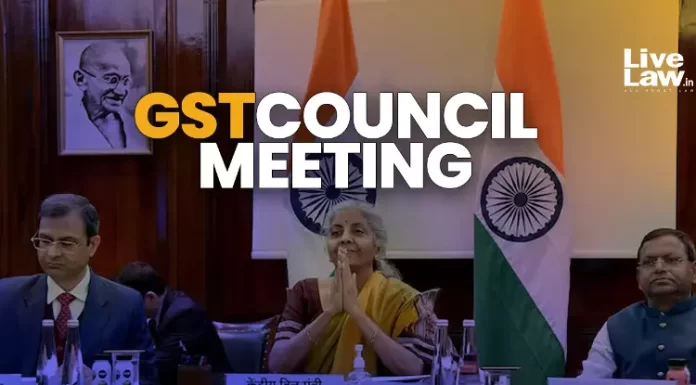 GST Council meets