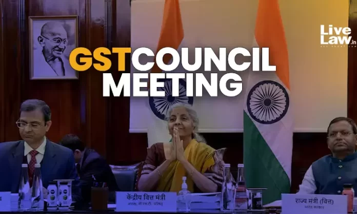 GST Council meets