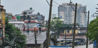 Heavy rain and flooding in Nepal resulted in 59 deaths; 44 people are still missing.