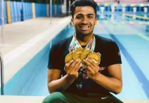 Swimmer Niranjan Mukundan stands with a steely spine against a sea of painful failures.