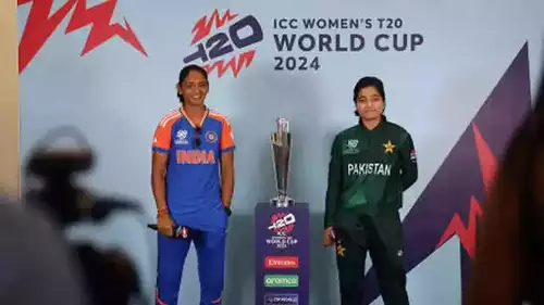 Pakistan vs. India Live Score Women's T20 World Cup 2024